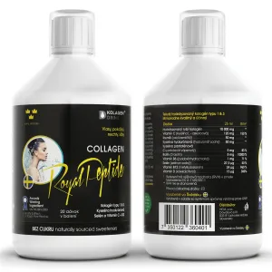 KolagenDrink Collagen Royal Peptide hydrolyzovaný rybí kolagén bez cukru 500 ml