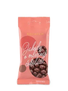 DRAŽÉ - Jahody v mliečnej čokoláde Kolatch 35 g