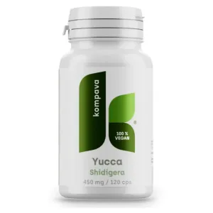 Kompava Yucca Shidigera kapsuly na podporu detoxikácie organizmu 120 cps