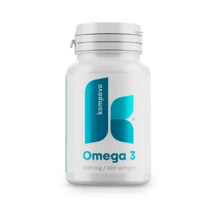 Kompava Omega 3 podpora správneho fungovania organizmu 100 cps