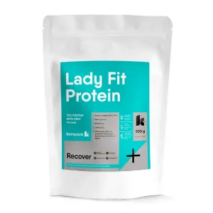Kompava Lady Fit Protein proteín pre ženy príchuť Strawberry/Raspberry 500 g