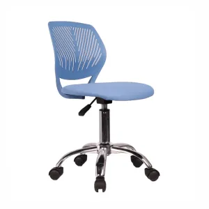 Kancelárska stolička SELVA Tempo Kondela Modrá #3212190