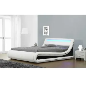 Manželská posteľ s LED osvetlením MANILA NEW 163 x 200 cm