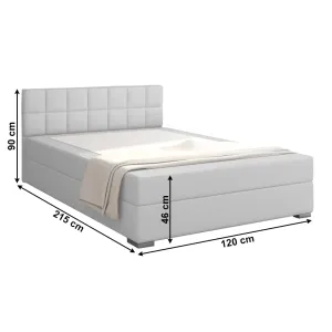 Boxspringová posteľ FERATA KOMFORT Tempo Kondela 120 x 200 cm #4605198