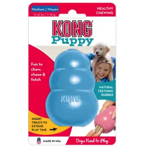 Puppy KONG - M: D 8 x Š 5,5 x V 5,5 cm, modrá
