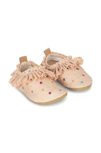 Detské topánky do vody Konges Sløjd béžová farba #7523865