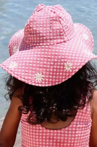 Detský klobúk Konges Sløjd ružová farba