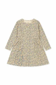 Dievčenské bavlnené šaty Konges Sløjd mini, áčkový strih #8318757