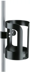 K&M 16022 Universal drink holder black