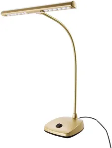 Konig & Meyer 12297 LED Piano Lamp Gold