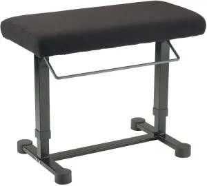 K&M 14081 Piano bench »Uplift« black fabric