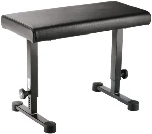 K&M 14085 Piano bench black leather
