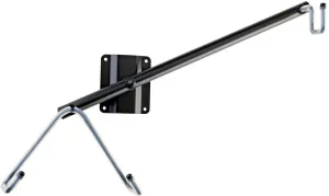 K&M 16295 Wall mount for electric guitar black