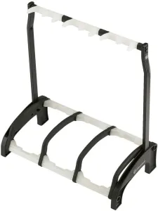 K&M 17513 Three guitar stand »Guardian 3« black with translucent support element