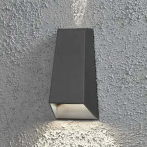 Vonkajšie nástenné LED Imola dvojitý kužeľ svetla