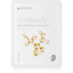 KORIKA SciBeauty Detoxifying Face Sheet Mask detoxikačná plátenná maska 22 g
