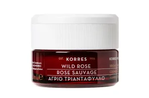 Korres Rozjasňujúci krém pre suchú pleť Wild Rose (Brightening & First Wrinkles Day Cream) 40 ml