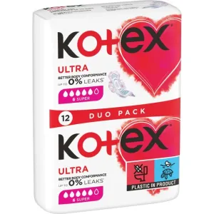 Kotex Ultra Comfort Super vložky 12 ks #881775