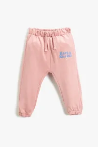 Koton Baby Girl Pink Sweatpants #7641970