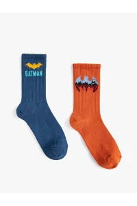 Koton 2 Pack Batman Printed Socks Licensed