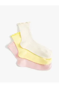 Koton 3-Piece Set of Basic Socks #9293525