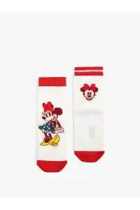 Koton Minnie Mouse Sock Set Licensed, 2-Piece