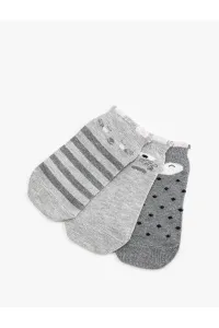 Koton Set of 3 Animal Patterned Socks #9293084