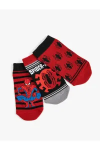 Koton Spider-Man Sock Set 3-Piece Printed Licensed