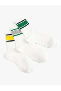 Koton 3-Piece Striped Socks Set