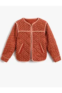 Koton Quilted Floral Jacket