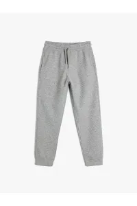 Koton Basic Jogger Sweatpants Pocket Tie Waist #8725569