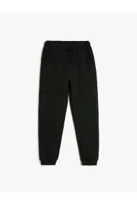 Koton Basic Jogger Sweatpants with Tie Waist Pocket