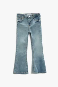 Koton Girl's Light Indigo Jeans