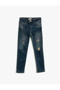 Koton Girl's Dark Indigo Jeans #4952008