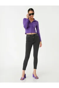 Koton The jeans are in a Slim Fit High Waist, Skinny Legs - Carmen Jean #5740451