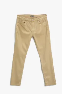 Koton Men's Beige Jeans