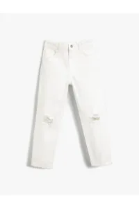 Koton Series Ripped Boyfriend Jeans Cotton #5303164