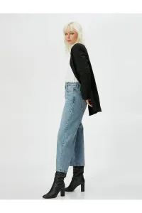 Koton krátke džínsy extra široký vysoký pás - Bianca Jean