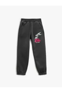Koton Bugs Bunny Printed Jogger Sweatpants Licensed Elastic Waist