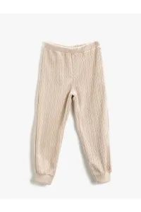 Koton Textured Knitted Jogger Sweatpants #5121813