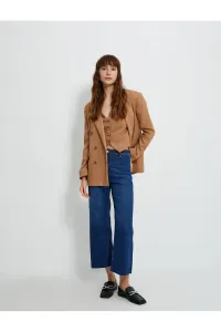 Koton Široké džínsy džínsy s vysokým pásom - Sandra Jean #7797040