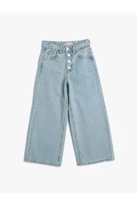 Koton Wide Leg Jeans Pocket Detailed Cotton - Wide Leg Jean #8891637