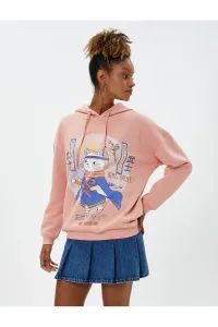 Koton Anime Sweatshirt Hoodie Long Sleeve Printed