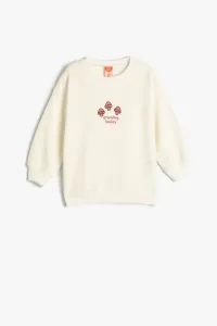 Koton Baby Girl Ecru Sweatshirt #8768807