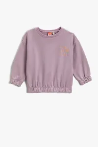 Koton Baby Girl Lilac Sweatshirt #5243663