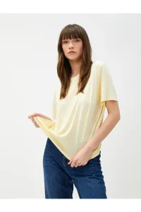 Koton Basic Modal T-Shirt with Short Sleeves