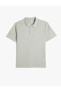 Koton Basic Polo T-Shirt Buttoned Short Sleeve
