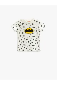 Koton Batman T-Shirt Printed Licensed Short Sleeve Crew Neck