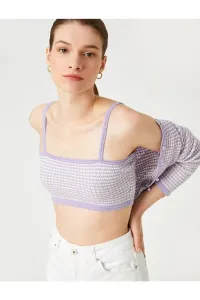 Koton Bustier Thin Strap Knitted