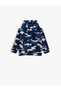 Koton Camouflage Patterned Hoodie Sweatshirt #8630139